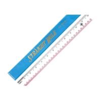 ราคา PVC ไม้บรรทัด12 ตราเครื่องบินยาว12 1กล่อง72อัน สินค้าพร้อมส่ง (19587807117)