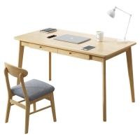 ราคา YZWM โต๊ะไม้ยางพารา โต๊ะทำงานไม้จริงโต๊ะคอมพิวเตอร์ที่บ้านสก์ท็อปโต๊ะนักเรียนสำนักงานที่ทันสมัยห้องนอนพาร์ทเมนท์ (7690180396)