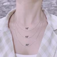 ราคา Princely18KWG Box ChainS สร้อยคอทองคำขาว18K รุ่นบ๊อกเชน ITALY (142508253)