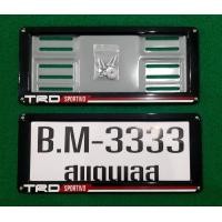 ราคา กรอบป้ายทะเบียน ลาย TRD SPORTIVO ขาว ดำ ราคาต่อ 1 คู่ (20698506750)