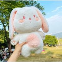 ราคา พร้อมส่งในไทย ตุ๊กตากระต่าย45cm ตุ๊กตาขนนุ่ม ตุ๊กตาขนฟู ตุ๊กตานุ่มนิ่ม กระต่ายขนนุ่ม ของขวัญ (17364215256)