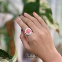 ราคา แหวนสีผึ้งมหาเสน่ห์ ครูบากฤษณะ สีผึ้งสีชมพู แหวนสีเงิน (20799888828)