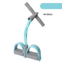 ราคา Ramola ยางยืดออกกำลัง เชือกออกกำลังกาย ยางยืดออกกำลังกาย เชือกดึงออกกำลังกาย แบบมีที่เหยียบและด้ามจับโฟม กล้ามแขน โยคะ Yoga (12923576631)