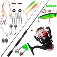 ราคา เบ็ดตกปลาครบชุด คันเบ็ดตกปลา แบบหมุน 2 ส่วน 13BB สีแดงสีดำ ขนาดพกพา ลากสูงสุด 12KG รอกสปินนิ่ง คาร์บอนไฟเบอร์ คันเบ็ดตกปลา 1 8m 1000 7000 รอกสปิ๋ว (20605053873)