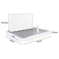 ราคา Pawblic ห้องน้ำสุนัข ถาดรองฉี่สุนัข ถาดรองฉี่สุนัข ถาดรองฉี่สุนัข 2 ชั้น ถาดฝึกฉี่ ห้องน้ำสุนัขขนาดใหญ๋ (19936427159)