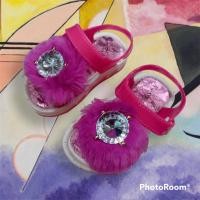 ราคา รองเท้ารัดส้นเด็กเล็กติดตัวประดับเพชร พร้อมส่ง (18729179810)