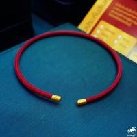 ราคา กำไลข้อมือ เชือกถัก ร้อยปี่เซียะเเพนโดร่า 2 มิล อะไหล่แพนโดร่า Pandora เกลียวสวย ตัวล็อกอย่างดี สินค้าคุณภาพ (16377488351)