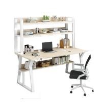 ราคา โต๊ะทำงานไม้ โต๊ะ ชั้นวางหนังสือ โต๊ะสำนักงาน Computer Desk ชุดโต๊ะทํางาน โต๊ะไม้ โต๊ะคอม มีให้เลือก 2 ขนาด โต๊ะคอมพิวเตอร์ (20455911007)