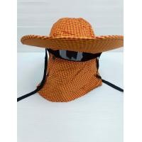 ราคา หมวกกันแดดปีกกว้าง หมวกปิดหน้า หมวกกันแดดผู้หญิง หมวกทำงานกลางแจ้งกันแดดกันUV หมวกแคดดี้ หมวกชาวนา หมวกชาวสวนสินค้าพร้อมส่ง (18879506789)