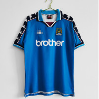 ราคา Retro football jersey 1997 99 season Mancheste r City home เสื้อฟุตบอลย้อนยุค 1997 บ้านแมนเชสเตอร์ซิตี้ R ฤดูกาล (9820782247)