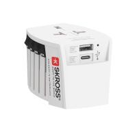ราคา Skross อแดปเตอร์ Worldwide Travel Adapter MUV USB (15653914931)