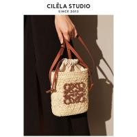 ราคา Loewe6 4กระเป๋าทอราฟเฟอร์ฝรั่งเศสสำหรับผู้หญิงกระเป๋าถังกระเป๋าทอกระเป๋าเล็กกระเป๋าแมสเซ็นเจอร์สะพายไหล่ผู้หญิงฤดูร้อนนำเข้าสเปนต้นฉบับ (20352261355)