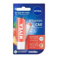 ราคา นีเวีย ลิปบาล์ม พีชชี่ ซีแอนด์อี แพ็คเก็จใหม่ (20660756170)