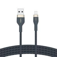 ราคา Belkin สายชาร์จไอโฟน Pro Flex USB to Lightning 1 เมตร มี MFi รองรับชาร์จเร็ว 12 วัตต์ และโอนข้อมูล 480Mbps สายถักไนล่อนทนทานเพิ่มขึ้น 30 เท่า รองรับ Car Play CAA010 (11347732969)