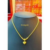 ราคา KMDGold สร้อยคอทอง2สลึง ลายเบนซ์ระย้า สินค้าทองแท้ ขายได้จำนำได้ พร้อมใบรับประกัน (20816586582)