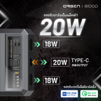 ราคา มีของพร้อมส่ง Eloop E53 แบตสำรอง 10000mAh QC 3 0 PD 20W Power Bank ชาร์จเร็ว Fast Quick Charge พาเวอร์แบงค์ พาวเวอร์แบงค์ เพาเวอร์แบงค์ Orsen PowerBank Type C Output สำหรับ iPhone 5 6 7 8 X XS 11 12 (