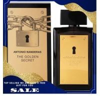 ราคา Antonio Banderas The Golden Secret Eau De Toilette For Him 100 ML สินค้าพร้อมส่ง รับประกันสินค้าของแท้ 100 สินค้าพร้อมส่ง รับประกันสินค้าของแท้ 100 (16572567284)