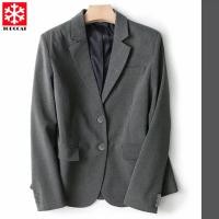 ราคา เสื้อสูทผู้หญิงใส่ทำงาน สีเทา กรม (20602896811)