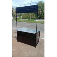 ราคา เคาน์เตอร์พับถอดประกอบ โต๊ะพับถอดประกอบ สีดำ (20423353185)