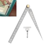 ราคา Feeler Gauge Welding Taper Gap Gauge ไม้บรรทัดความลึกแบบพกพาเครื่องมือตรวจสอบ Gap Gage Rules (16491663142)
