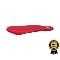 ราคา เบาะคลิก110iหัวฉีดปาดบางสองตอนทรงกลางหนังสีแดงPORracing (8708147888)