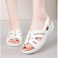 ราคา ? ? ? ? ? ? ? ? ? ? ? ? รองเท้าแตะรัดข้อ แต่งคาดไขว้ ประดับคริสตัลเพชร 3 สี (19988731636)