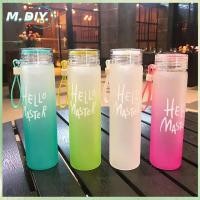 ราคา ขวดน้ำ ขวดน้ำดื่ม ขวดแก้ว ขวดน่ารัก ขวดใส่น้ำ สำหรับคนรักสุขภาพขวดน้ำพกพา ขนาด400ml กระบอกน้ำใส กระบอกน้ำพลาสติกใส มีหูหิ้ว (20767672216)