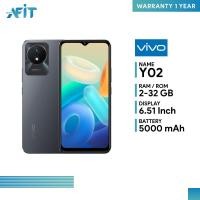 ราคา Vivo Y02 l Y02A 2 32GB 3 32GB สมาร์ทโฟนแบตเตอรี่ 5000 mAh หน้าจอถนอมสายตาจอ 6 51 นิ้ว ll ประกันศูนย์ไทย 1 ปี (17466950744)