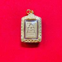 ราคา หลวงพ่อกวย ปี56 แหวกม่าน หลังพระแม่ธรณี พิมพ์คะแนน เนื้อผงอิทธิเจปัดทอง รุ่นแรกองค์ครู ออกวัดหัวเด่น (20694571496)