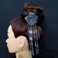 ราคา ปิ่นเจ้านาง ปิ่นลายดอกไม้ ปิ่นตุ้งติ้ง สวยๆ จากประเทศไทย (14065780877)