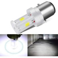 ราคา H6 BA20D LEDหลอดไฟหน้ารถมอเตอร์ไซค์สำหรับHonda Alpha Gilas 125 Suzuki GD110เซรามิคBA20D Hi Lo Beam 2400LM 12 80Vรถจักรยานยนต์ไฟฉายคาดศีรษะLED Bulb (6128644745)