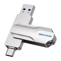 ราคา MOVESPEED 2 In 1 USB แฟลชไดร์ฟ3 0 OTG Type C ไดร์ฟปากกา1TB 512GB 256GB 128GB USB โลหะสำหรับ Macbook โทรศัพท์แล็ปท็อป (19687543139)