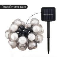 ราคา ไฟปิงปอง แบบกระพริบ โซล่าเซลล์ ไฟตกแต่ง หลอดดวงขนาดใหญ่ 6x6cm กันน้ำ สร้างบรรยากาศดี (20137326111)