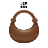 ราคา JAM MUVA Croissant กระเป๋าถือ หนังวัวแท้ ทรงพระจันทร์เสี้ยว ปรับเป็นครอสบอดี้ได้ (20654796577)