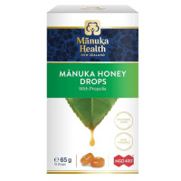 ราคา Manuka Honey Drops Lozenges 65g ลูกอมน้ำผึ้งมานูก้า รสเลมอน รสขิง เลมอน รสแบลคเคอแรนท์ และโพลิส อร่อย ได้ประโยชน์ (19281145233)