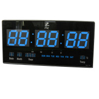 ราคา นาฬิกา นาฬิกาดิจิตอล นาฬิกาแขวนผนัง LED DIGITAL CLOCK (14175801904)