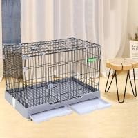 ราคา PetStern แบบมีล้อ กรงหมา 1ชั้น กรงกระต่าย กรงสัตว์เลี้ยง ขนาดใหญ่ คอกกั้นสัตว์เลี้ยง คอกกั้นแบบถอดประกอบได้ กรงสุนัขพั (19595283501)