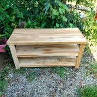 ราคา พร้อมจัดส่ง DR ชั้นวางของ ชั้นวางทีวีงานไม้สักแท้ ขนาด 100 40 สูง 50 ซม ชั้นวางหนังสือ ยังไม่ทำสีใดๆ (19722349021)