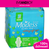 ราคา JOHNSON JOHNSON Modess Ultra Thin Cottony Soft Regular With Wings (12892117761)