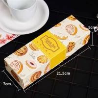 ราคา 10ใบ แพค กล่องใส่ขนม กล่องใส่คุ๊กกี้ กล่องใส่ชีสทาร์ทสับปะรด กล่องใส่พายสับปะรด ขนาด 7 21 5 5 cm (11364833275)