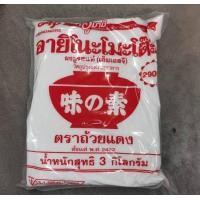 ราคา ผงชูรสอายิโนะโมะโต๊ะ1 ลังมี 8 ซองซองละ 3 กิโลกรัมแยกขายมีหลายขนาด1 กิโลกรัมและ 500 กรัม x 4 ซอง800 กรัม x 20 ซองผงปรุงรสสีขาวแป้งนัวMSG Seasoning Powder (17023081300)