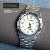 ราคา us submarine รุ่น J 035M นาฬิกาข้อมือแฟชั่นผู้ชายระบบควอทต์อะนาล็อกสายเหล็กสีเงินหน้าปัดสีดำขาวน้ำเงินเขียว กันน้ำ100 ร้านนาฬิกาTN WATCH12 (20803270512)