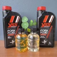 ราคา น้ำมันโช๊ค YSS FORK FLUID สังเคราะห์แท้ 100 YSS FORK FLUID 20W ราคาแบ่งขาย น้ำมันโช๊คอัพ YSS ROAD AND OFF ROAD (20657824950)