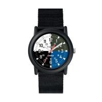 ราคา Timex TWLB67100 Camper Camo นาฬิกาข้อมือผู้ชายและผู้หญิง สายผ้า สีดำ (18582649070)