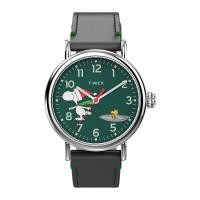 ราคา Timex TW2V60200 WATERBURY STANDARD นาฬิกาข้อมือผู้ชาย สายหนังสีดำ หน้าปัดสีเขียว (17578993927)