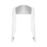 ราคา ฤดูร้อนป้องกันแสงแดดแขน ชิ้นเดียวสีทึบผ้าไหมน้ำแข็งขี่จักรยานผ้าคลุมไหล่ ป้องกันรังสียูวีไหล่เสื้อคลุม (15317988322)