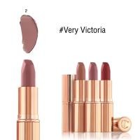 ราคา มินิลิป Charlotte Tilbury Iconic Mini Lip Wardrobe Matte Revolution Lipstick 1 5g 3สี PillowTalk VeryVictoria WalkofNoShame แยกจากชุดTrio (17753511582)