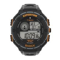 ราคา TIMEX TW4B24200 EXPEDITION RUGGED DIGITAL นาฬิกาข้อมือผู้ชาย สายเรซิ่น สีดำ ส้ม หน้าปัด 50 มม (20466119467)