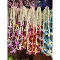 ราคา พวงมาลัย พวงมาลัยพลาสติก มีดอกรัก คล้องคอ สงกรานต์ งานต้อนรับ คุ้มราคา คละสี พร้อมส่ง จากประเทศไทย (18268317588)