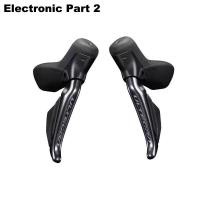 ราคา SHIMANO Di2 Ultegra R8150 Rim Brake Electric Groupset 2x12 Speed Road Bicycle R8150 Front Rear Derailleur Shifter Lever R8100 Crankset Cassette R8100 Brake M8100 126 Links Chain With BBR60 Bottom Brac